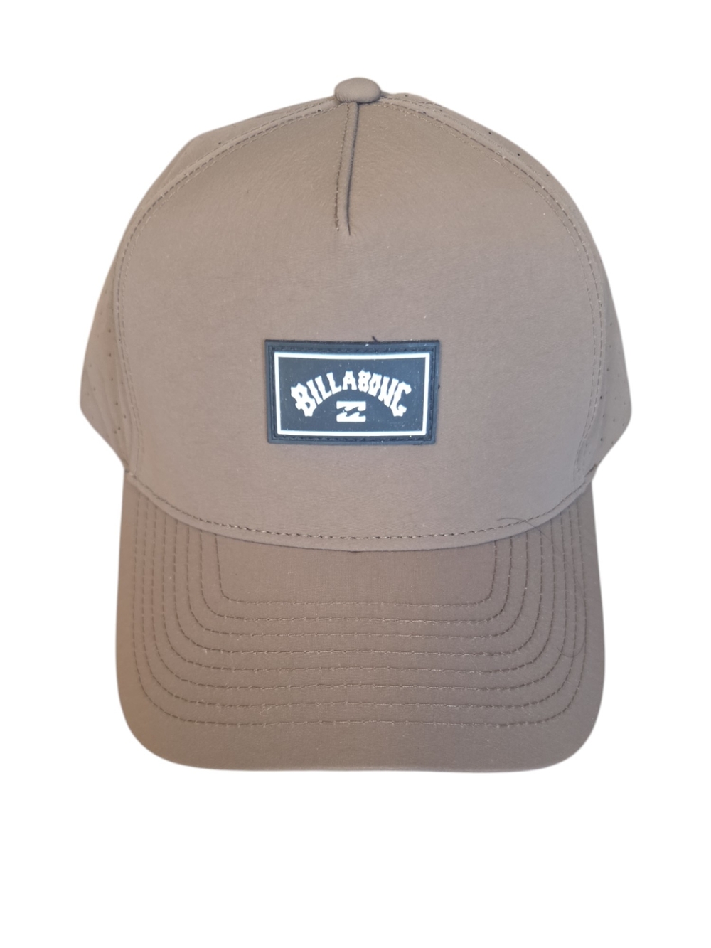 Billabong Taupe Patch Logo Baseball Cap